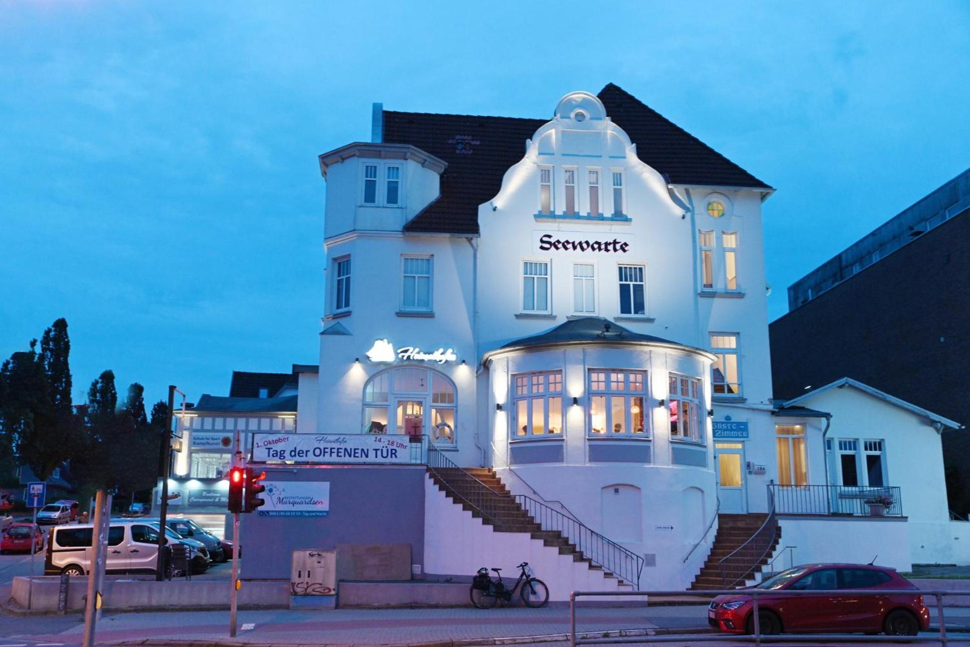 Gaestehaus Seewarte Flensburg Exteriör bild
